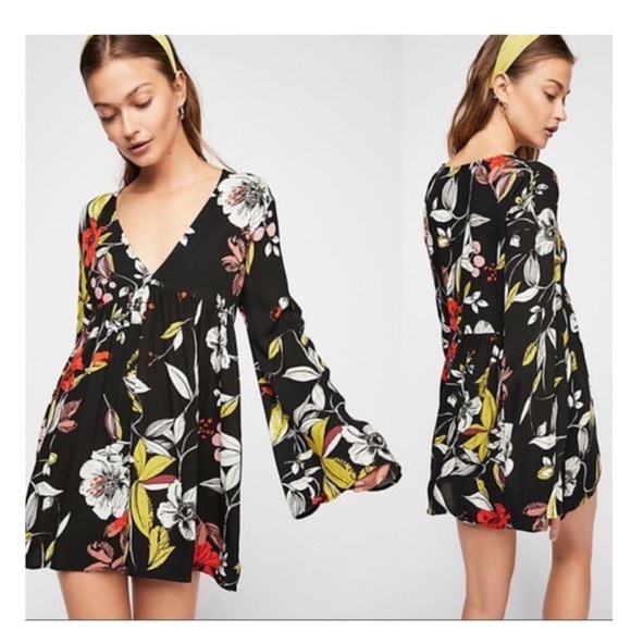 NWT Free people Bella printed tunic - Picture 5 of 8